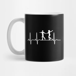 West Coast Swing Heartbeat WCS Mug